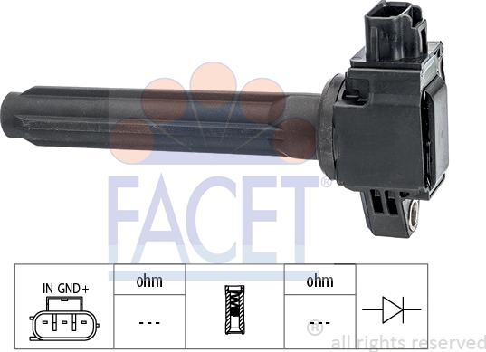 FACET 9.6539 - Котушка запалювання avtolavka.club