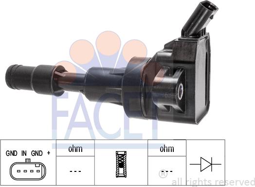 FACET 9.6538 - Котушка запалювання avtolavka.club