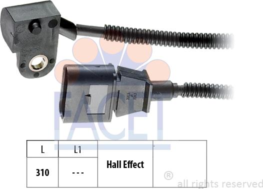 FACET 9.0456 - Датчик, положення розподільного валу avtolavka.club