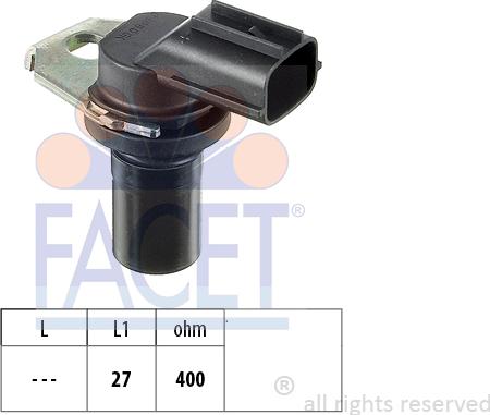 FACET 9.0308 - Датчик частоти обертання, автоматична коробка передач avtolavka.club