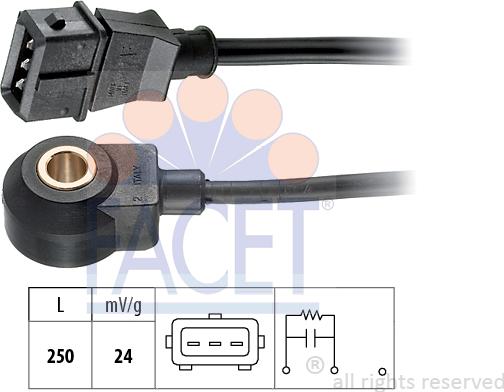 FACET 9.3069 - Датчик детонації avtolavka.club