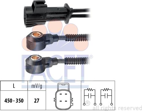 FACET 9.3174 - Датчик детонації avtolavka.club