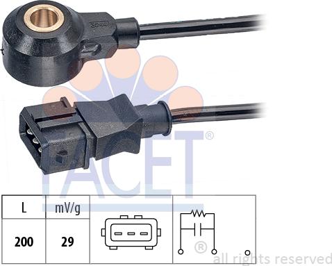 FACET 9.3244 - Датчик детонації avtolavka.club