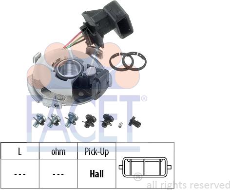 FACET 8.2719 - Датчик, імпульс запалювання avtolavka.club