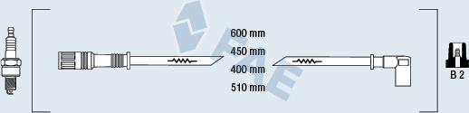 FAE 85990 - Комплект проводів запалювання avtolavka.club