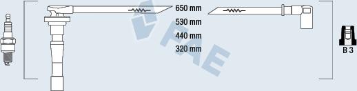 FAE 85801 - Комплект проводів запалювання avtolavka.club