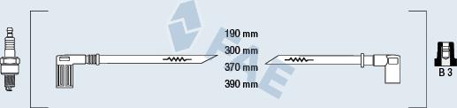 FAE 85250 - Комплект проводів запалювання avtolavka.club