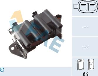 FAE 80434 - Котушка запалювання avtolavka.club