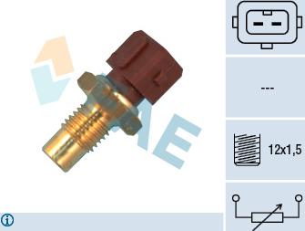 FAE 33415 - Датчик, температура охолоджуючої рідини avtolavka.club