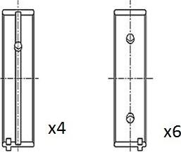 FAI AutoParts BM1054-050 - Підшипник коленвала avtolavka.club