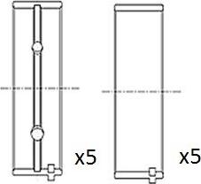 FAI AutoParts BM1001-025 - Підшипник коленвала avtolavka.club