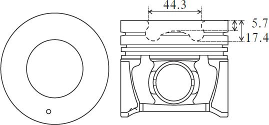 FAI AutoParts PK29-000 - Поршень avtolavka.club