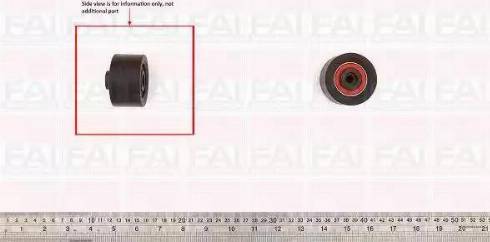 FAI AutoParts T9480 - Паразитний / Провідний ролик, зубчастий ремінь avtolavka.club