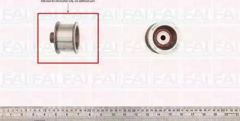 FAI AutoParts T9336 - Паразитний / Провідний ролик, зубчастий ремінь avtolavka.club