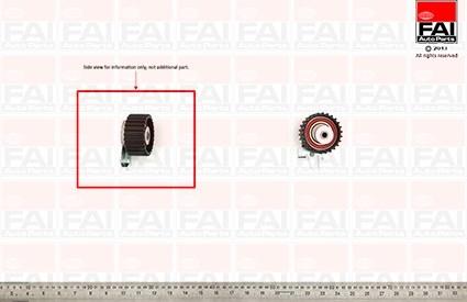 FAI AutoParts T9298 - Натяжна ролик, ремінь ГРМ avtolavka.club