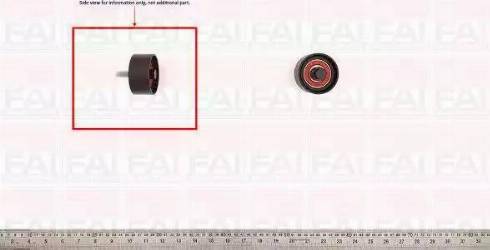 FAI AutoParts T9246 - Паразитний / Провідний ролик, зубчастий ремінь avtolavka.club