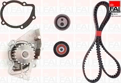 FAI AutoParts TBK412-6242 - Водяний насос + комплект зубчатого ременя avtolavka.club