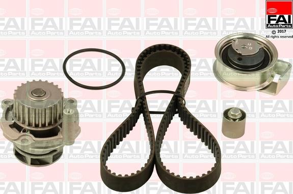 FAI AutoParts TBK476-6127 - Водяний насос + комплект зубчатого ременя avtolavka.club