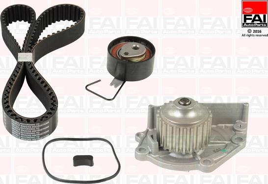 FAI AutoParts TBK155-2743 - Водяний насос + комплект зубчатого ременя avtolavka.club