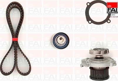 FAI AutoParts TBK371-6296 - Водяний насос + комплект зубчатого ременя avtolavka.club