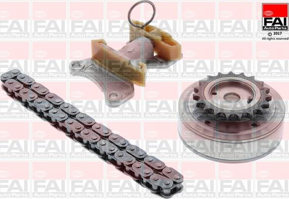 FAI AutoParts TCK124VVT - Комплект ланцюга приводу распредвала avtolavka.club