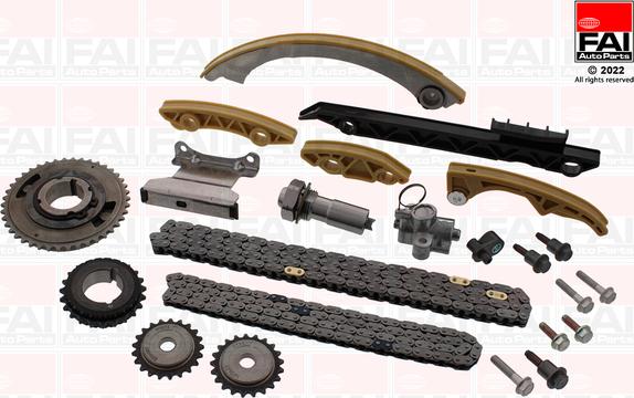 FAI AutoParts TCK340NG - Комплект ланцюга приводу распредвала avtolavka.club