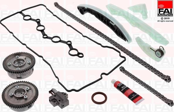 FAI AutoParts TCK331VVT - Комплект ланцюга приводу распредвала avtolavka.club