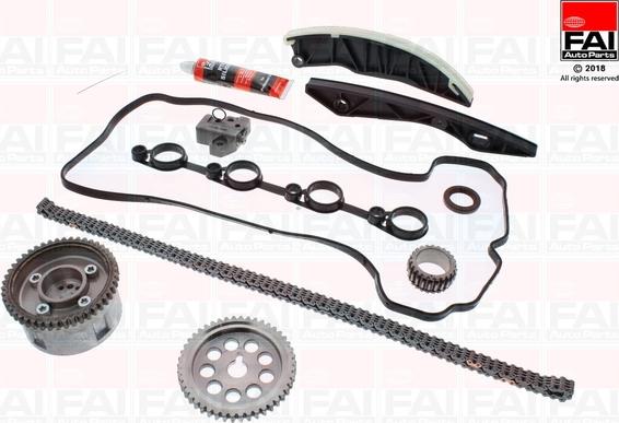 FAI AutoParts TCK203VVT - Комплект ланцюга приводу распредвала avtolavka.club