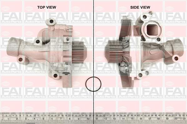 FAI AutoParts WP6477 - Водяний насос avtolavka.club