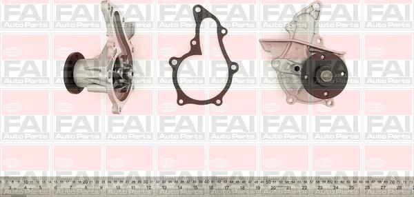 FAI AutoParts WP6089 - Водяний насос avtolavka.club