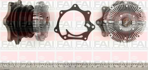 FAI AutoParts WP6314 - Водяний насос avtolavka.club