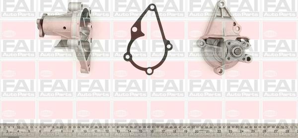 FAI AutoParts WP6268 - Водяний насос avtolavka.club