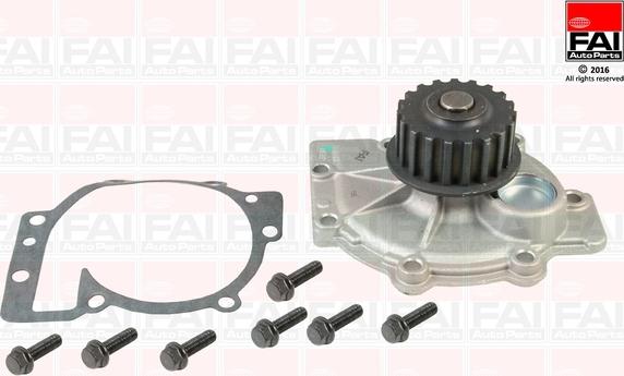 FAI AutoParts WP3090 - Водяний насос avtolavka.club