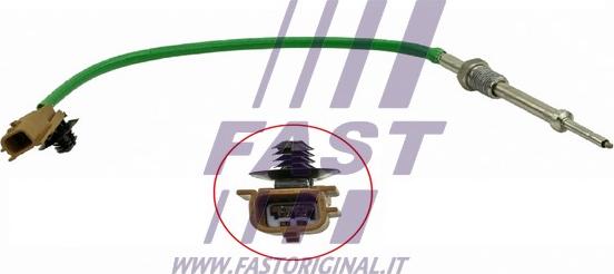 Fast FT80238 - Датчик, температура вихлопних газів avtolavka.club