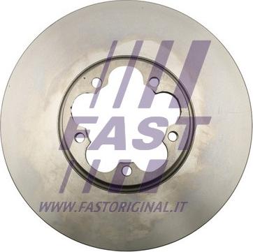 Fast FT31009 - Гальмівний диск avtolavka.club