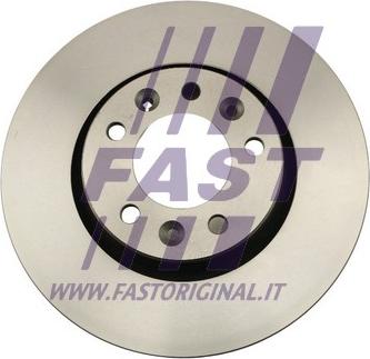 Fast FT31144 - Гальмівний диск avtolavka.club