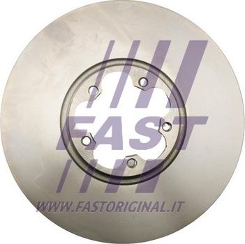Fast FT31157 - Гальмівний диск avtolavka.club