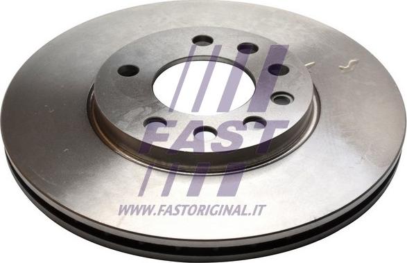 Fast FT31117 - Гальмівний диск avtolavka.club