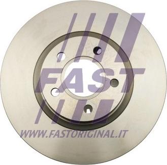 Fast FT31138 - Гальмівний диск avtolavka.club