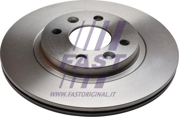 Fast FT31125 - Гальмівний диск avtolavka.club