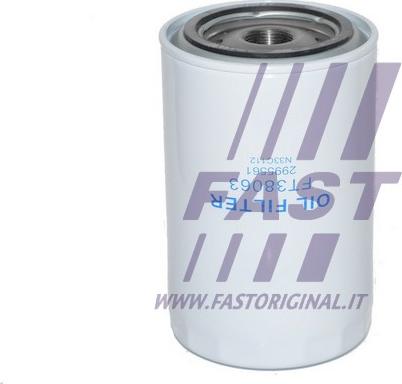 Fast FT38063 - Масляний фільтр avtolavka.club
