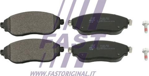 Fast FT29550 - Гальмівні колодки, дискові гальма avtolavka.club