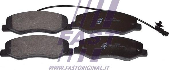 Fast FT29537 - Гальмівні колодки, дискові гальма avtolavka.club
