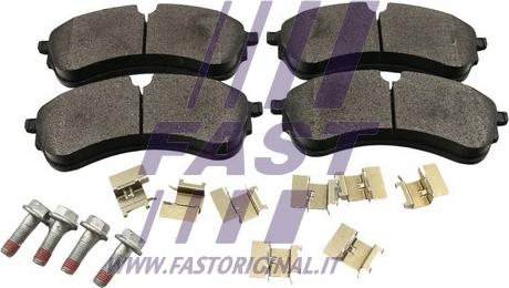 Fast FT29576 - Гальмівні колодки, дискові гальма avtolavka.club