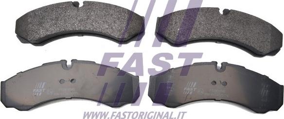 Fast FT29095HD - Гальмівні колодки, дискові гальма avtolavka.club
