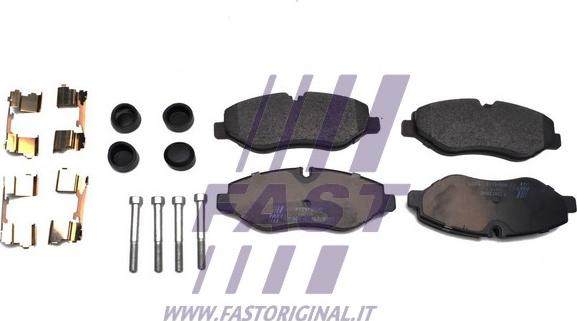 Fast FT29135HD - Гальмівні колодки, дискові гальма avtolavka.club