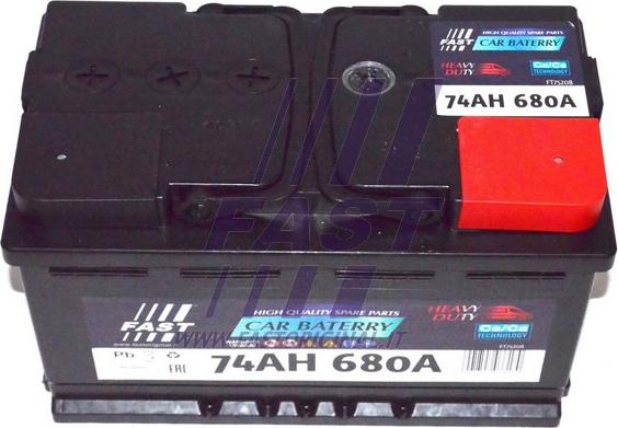 Fast FT75208 - Стартерна акумуляторна батарея, АКБ avtolavka.club