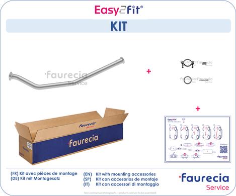 Faurecia FS45597 - Труба вихлопного газу avtolavka.club