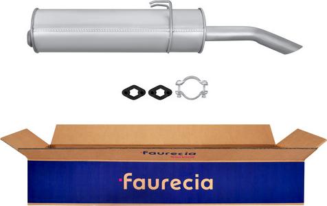 Faurecia FS45010 - Глушник вихлопних газів кінцевий avtolavka.club