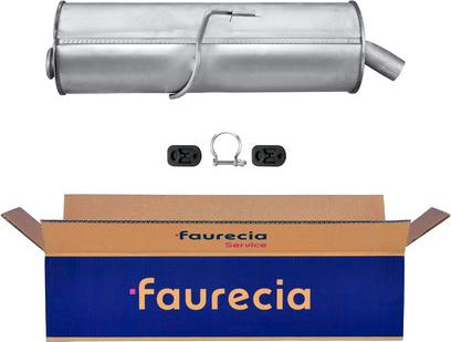 Faurecia FS45156 - Глушник вихлопних газів кінцевий avtolavka.club